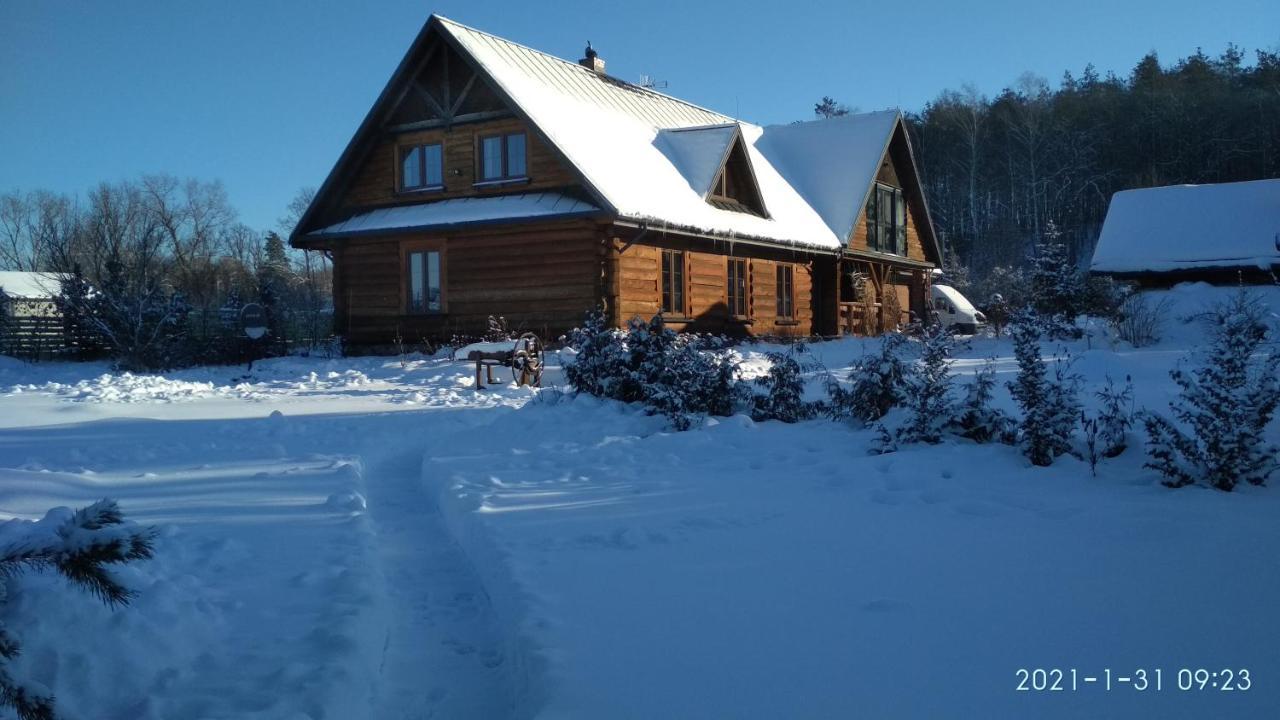 Modrzewiowa Chata Zaborze  Bagian luar foto