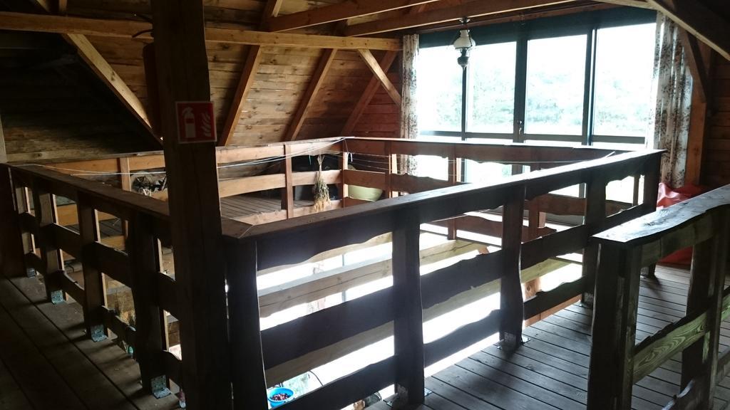 Modrzewiowa Chata Zaborze  Bagian luar foto