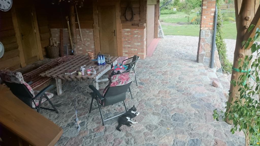 Modrzewiowa Chata Zaborze  Bagian luar foto